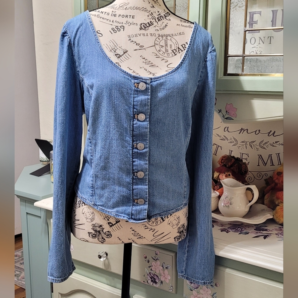 Levi's Long Sleeve Blouse